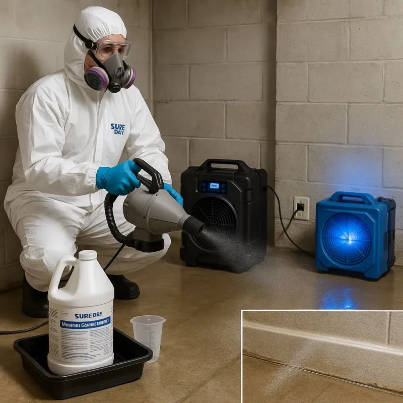 Sanitization and Odor Removal process in Villa Rica, GA