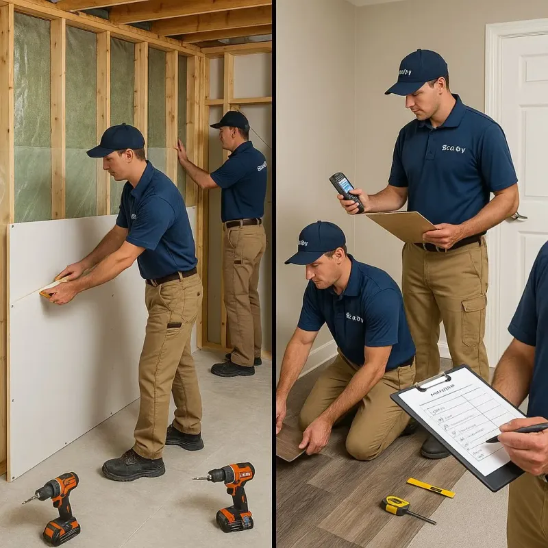 Repairs and Reconstruction process in Villa Rica, GA