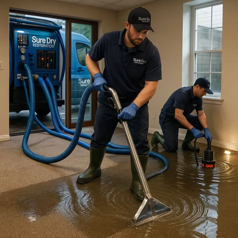 Water Extraction and Removal process in Villa Rica, GA